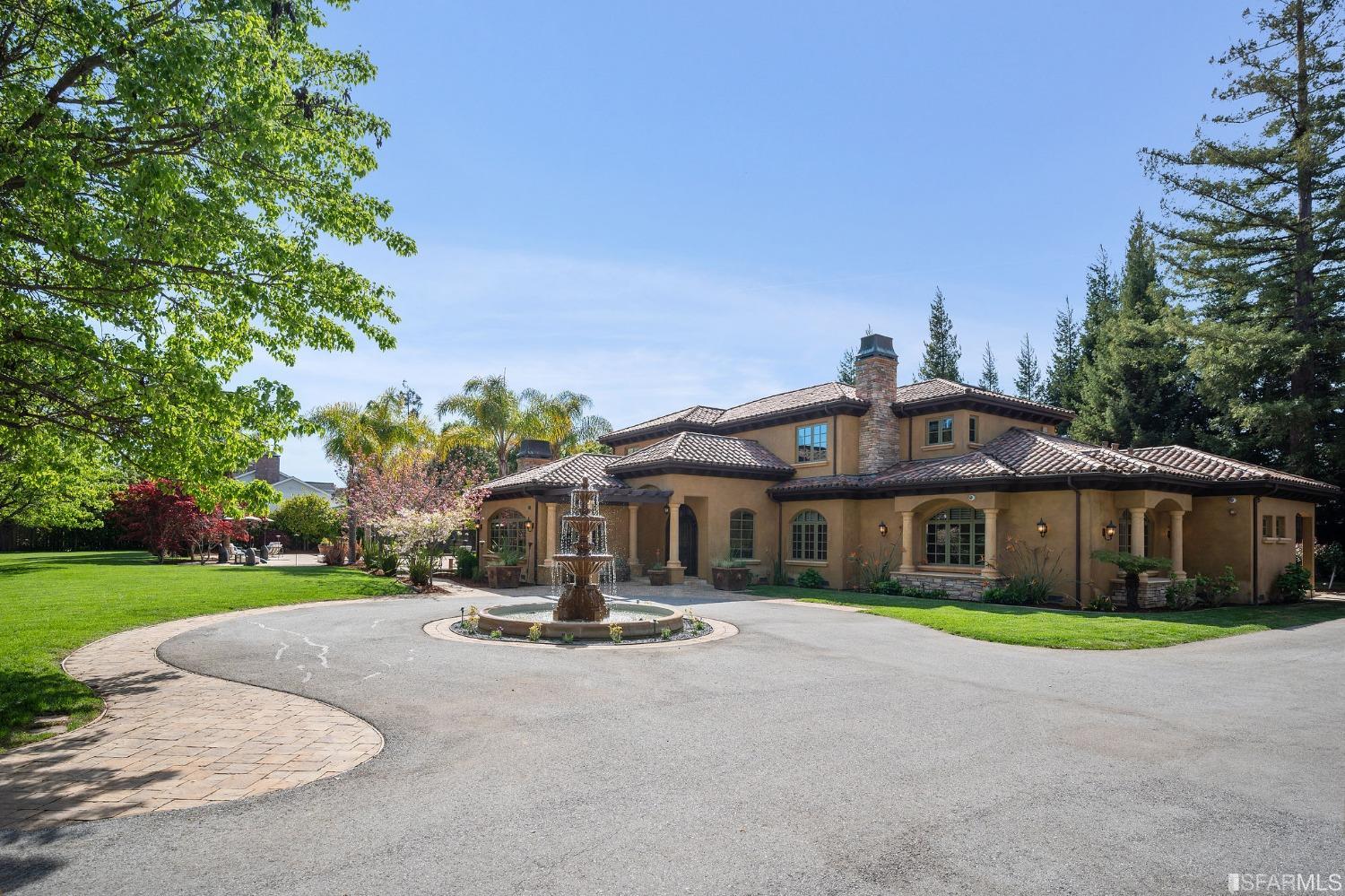 73 Irving Avenue Atherton, CA 94027 - Photo 11 of 99 a front view of a house with garden