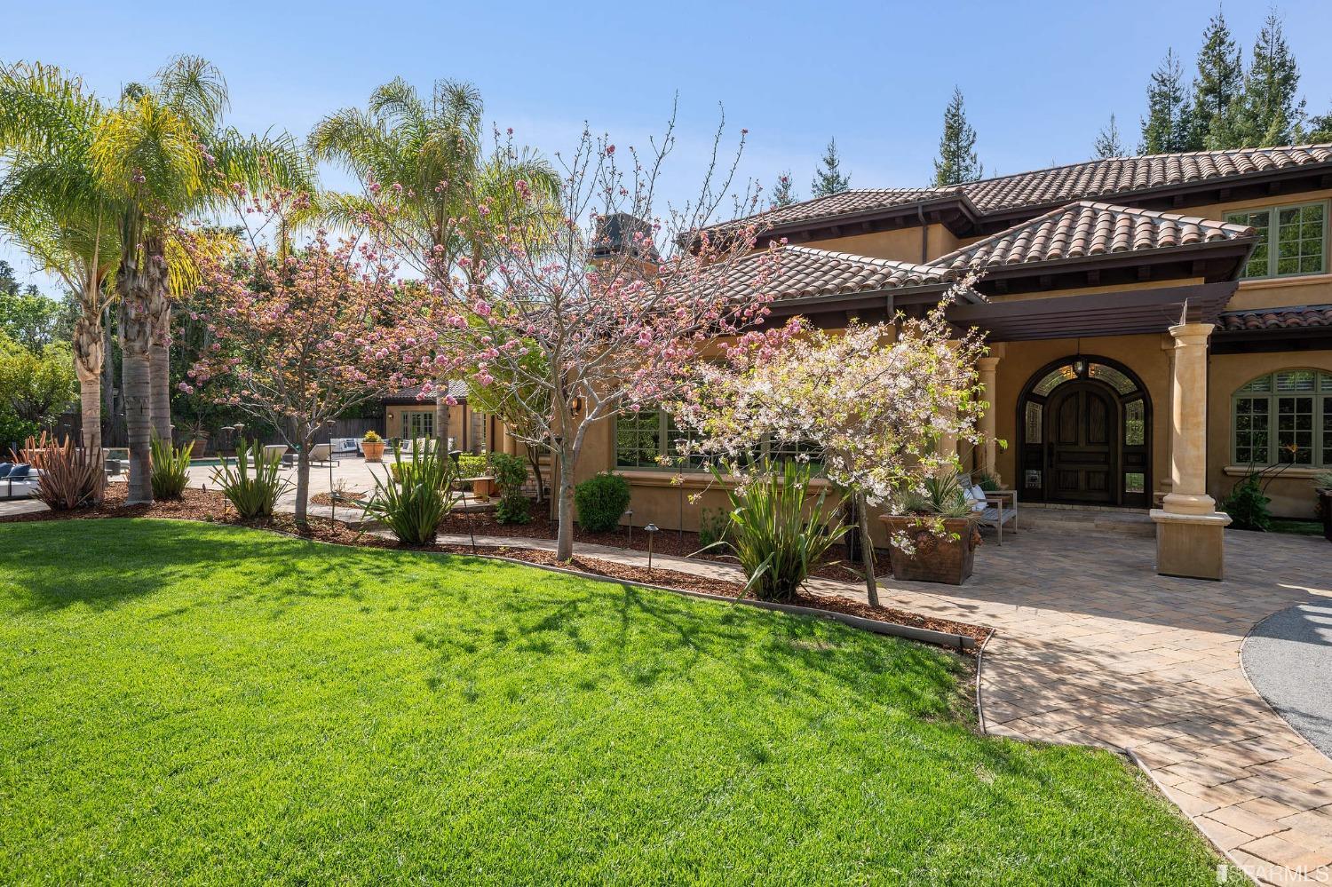 73 Irving Avenue Atherton, CA 94027 - Photo 14 of 99 a view of a house with a yard