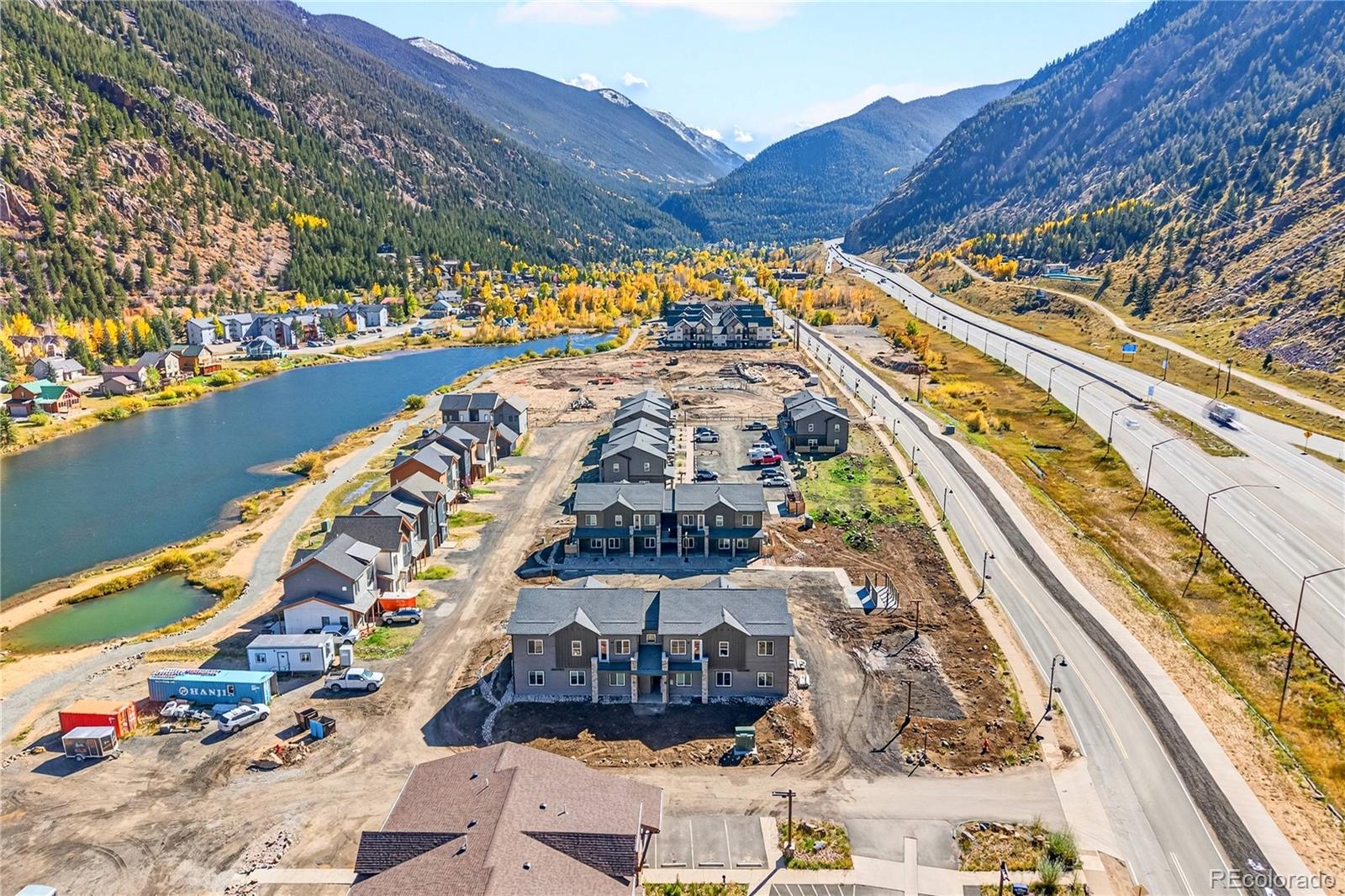 2155 Bighorn Road, Unit 201 Georgetown, CO 80444 - Photo 20 of 35 a view of a large body of water with a building in the background
