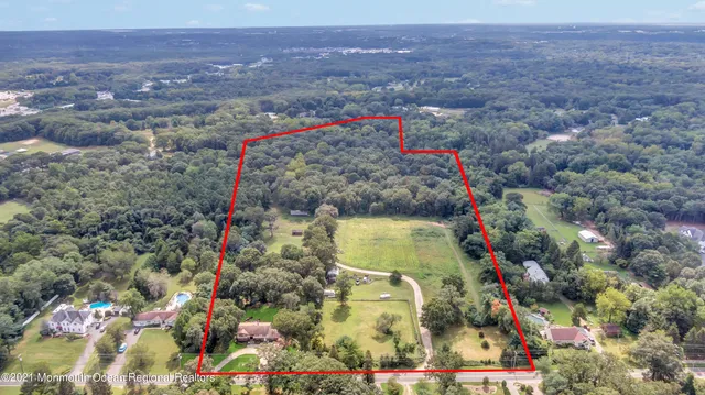 a view of city and mountain