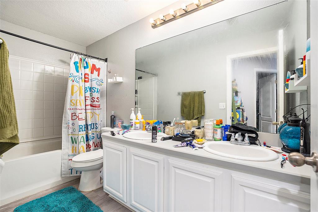 11808 Colony Lakes Boulevard New Port Richey, FL 34654 - Photo 21 of 25 a bathroom with a sink a toilet and a bathtub