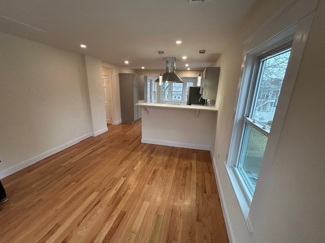 1599 Washington Street, Unit 2 Newton, MA 02465 - Photo 11 of 34 a view of kitchen and utility room