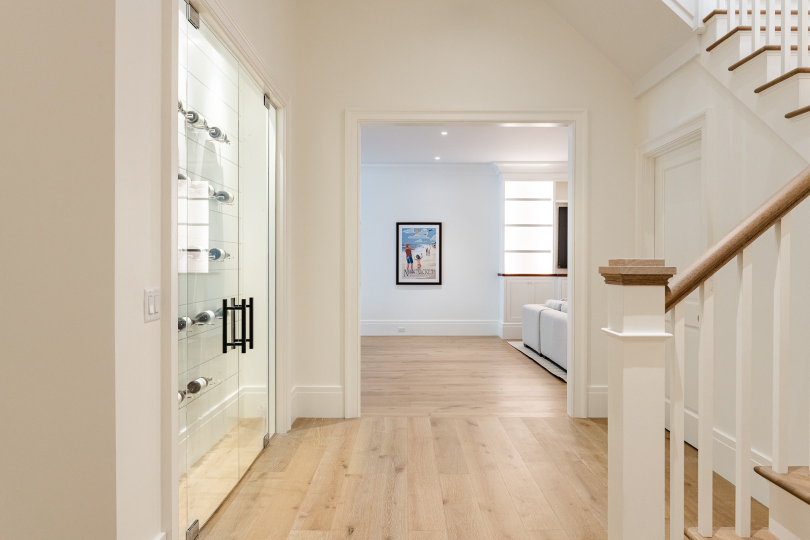 3 Westerwick Drive Nantucket, MA 02554 - Photo 31 of 49 a view of an entryway with wooden floor and a bathroom