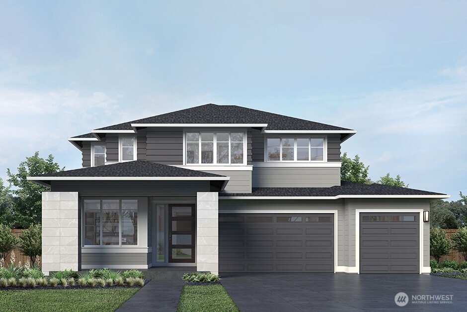 3924 190th Street Southeast Bothell, WA 98012 - Photo 1 of 12 a front view of a house with garage