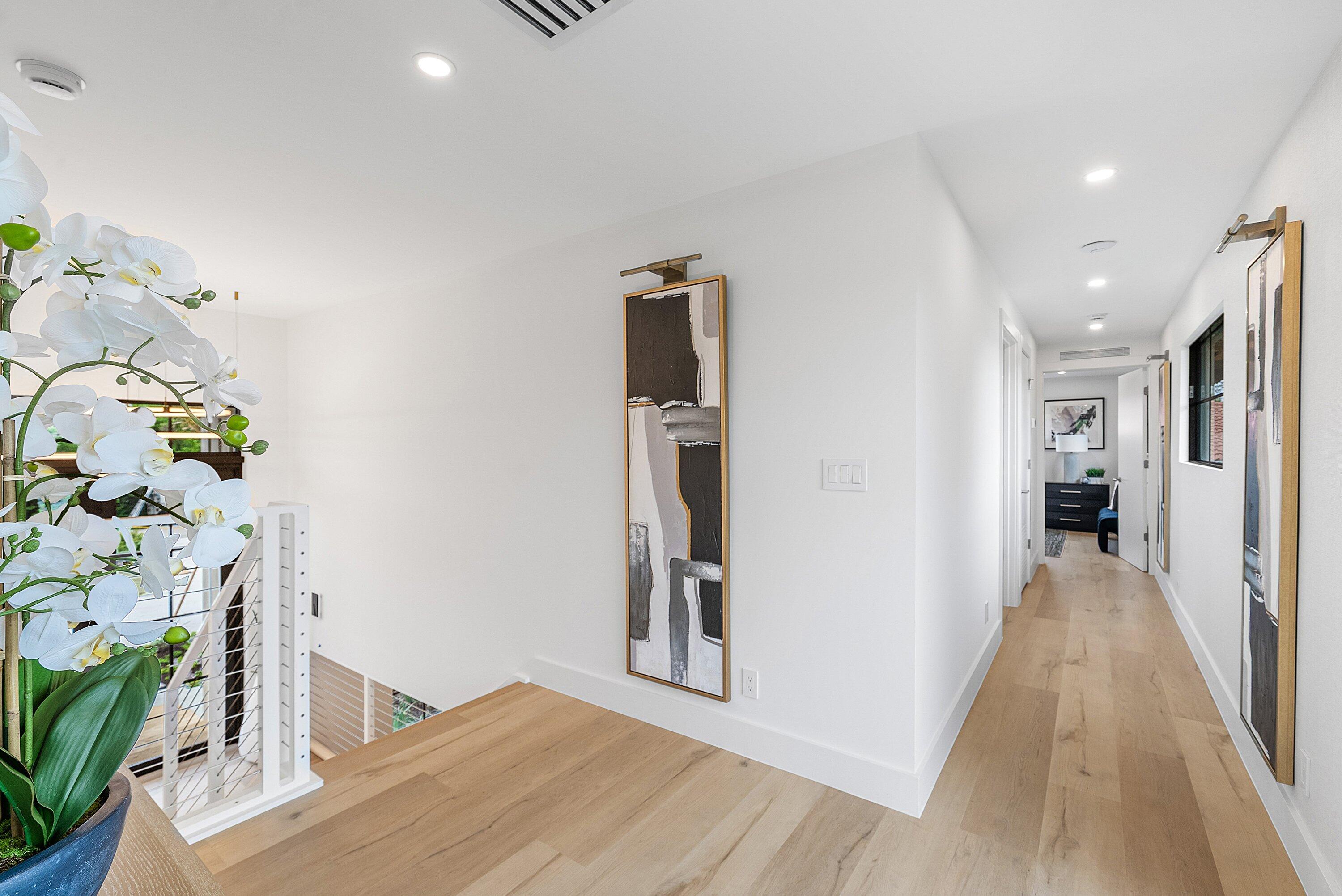 478 Northwest 13th Street Boca Raton, FL 33432 - Photo 32 of 38 a view of hallway with wooden floor