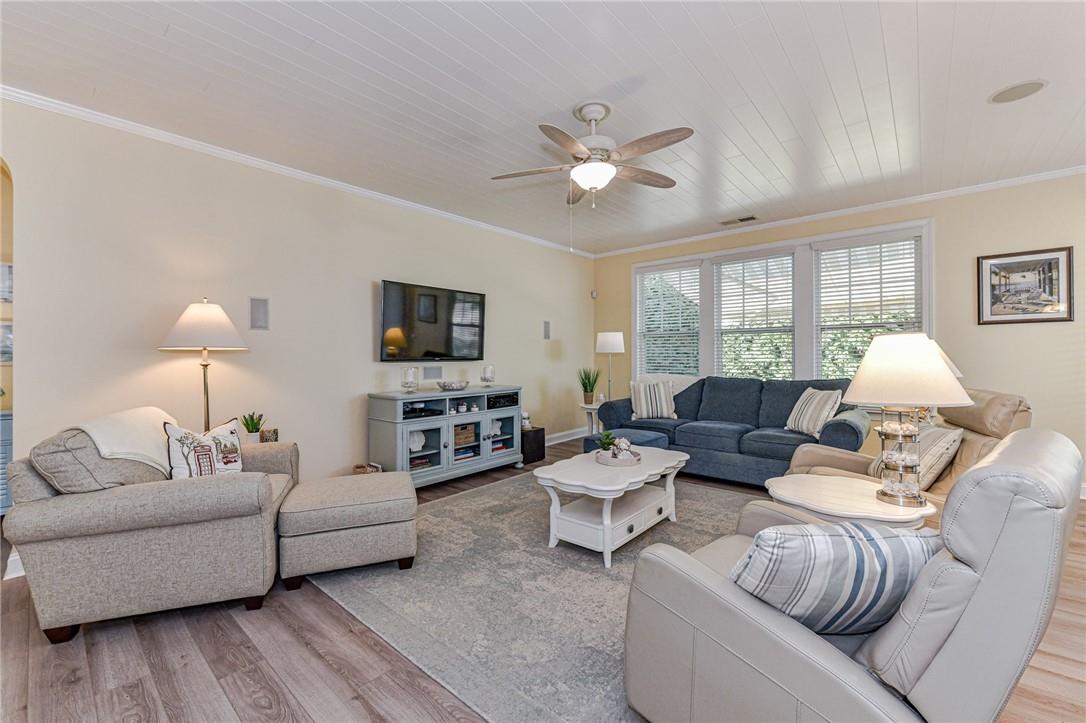 1223 Gold Rush Court Fort Mill, SC 29708 - Photo 10 of 39 a living room with furniture and a flat screen tv