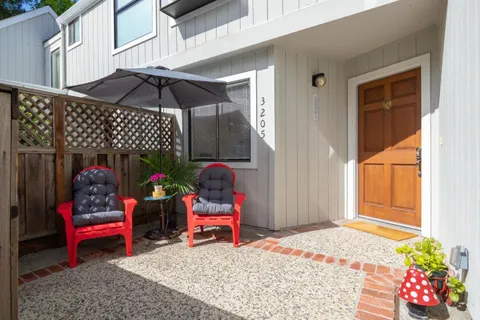 a outdoor space with patio