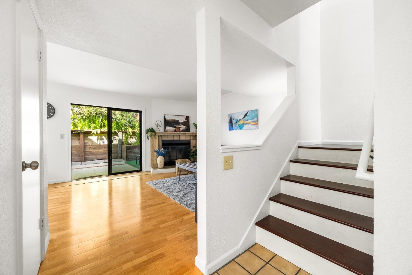 3205 Stockbridge Lane Santa Cruz, CA 95065 - Photo 3 of 30 a view interior of a house with wooden floor and windows