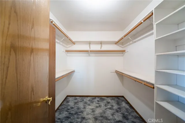 a view of walk in closet