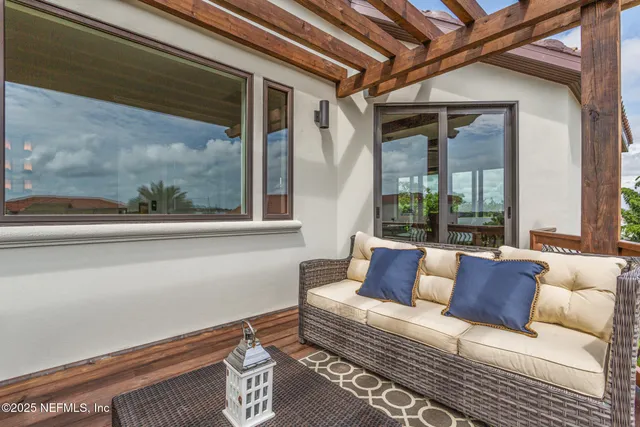 a bath tub sitting next to a bathroom