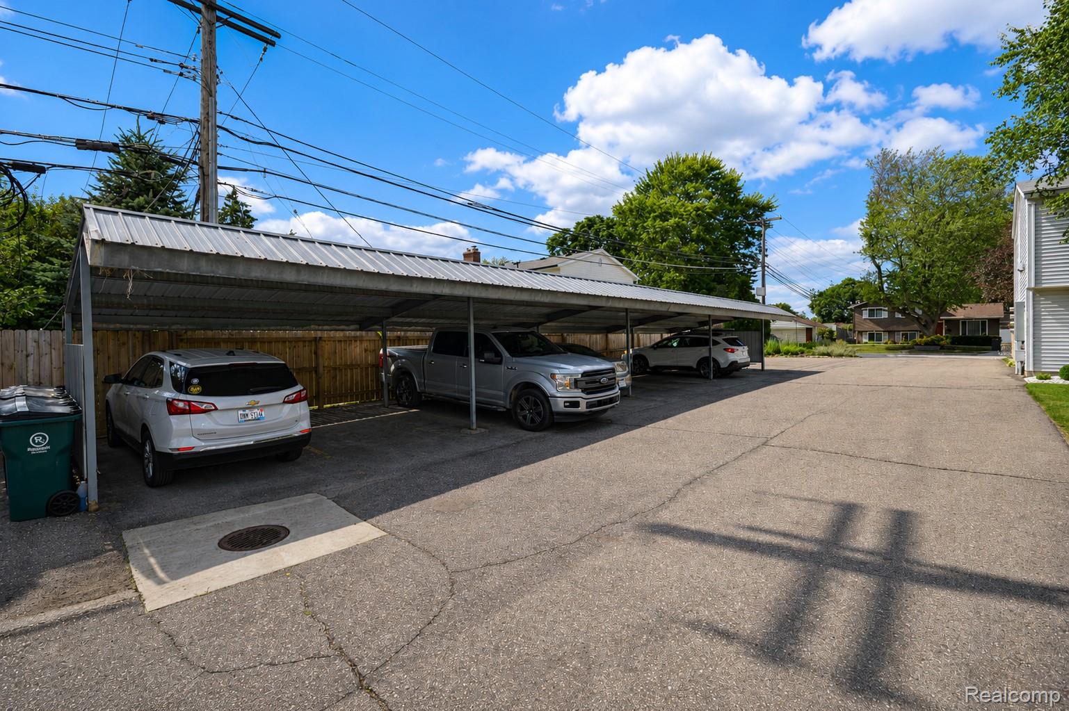 4365 South Crooks Road Royal Oak, MI 48073 - Photo 24 of 25 Covered Carport Parking