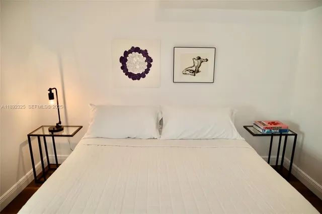 a view of a living room and furniture