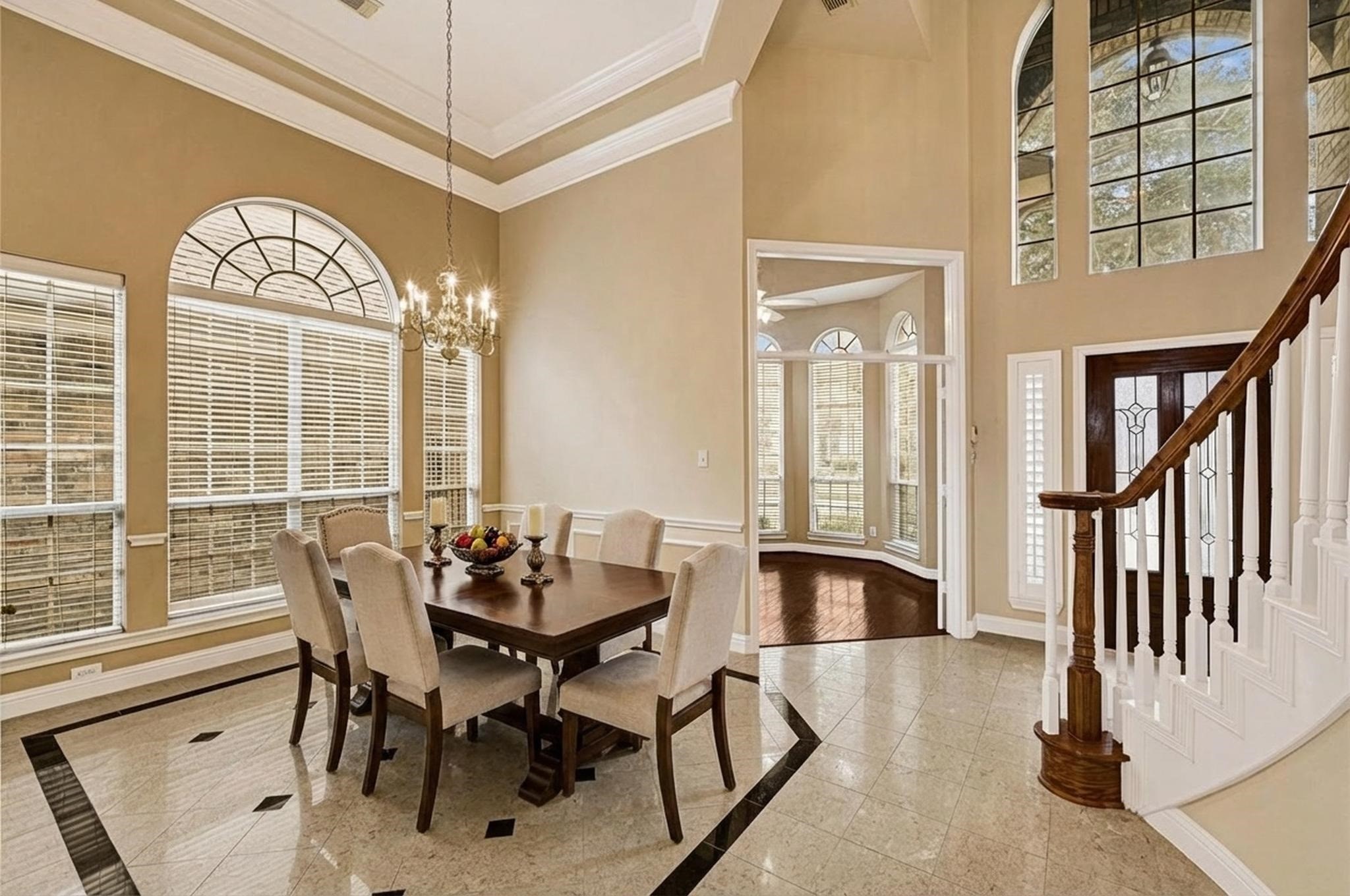 35 Parkway Place Houston, TX 77040 - Photo 7 of 37 a view of a dining room with furniture window and outside view