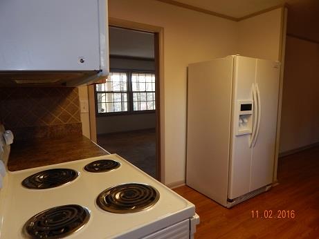 1116 Fall River Road Lawrenceburg, TN 38464 - Photo 10 of 16 a kitchen with a refrigerator and a stove