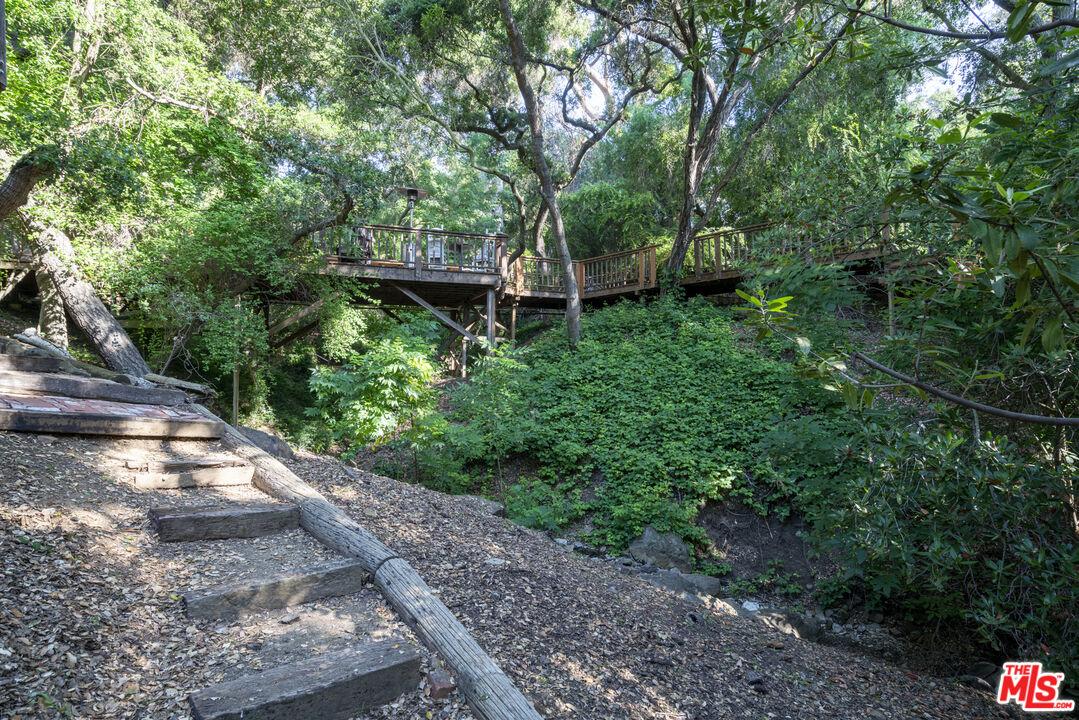 21658 Encina Road Topanga, CA 90290 - Photo 11 of 53 a view of outdoor space and garden