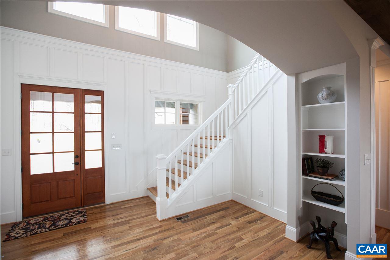 2498 Summit Ridge Trail Charlottesville, VA 22911 - Photo 3 of 14 a view of entryway with wooden floor and stairs