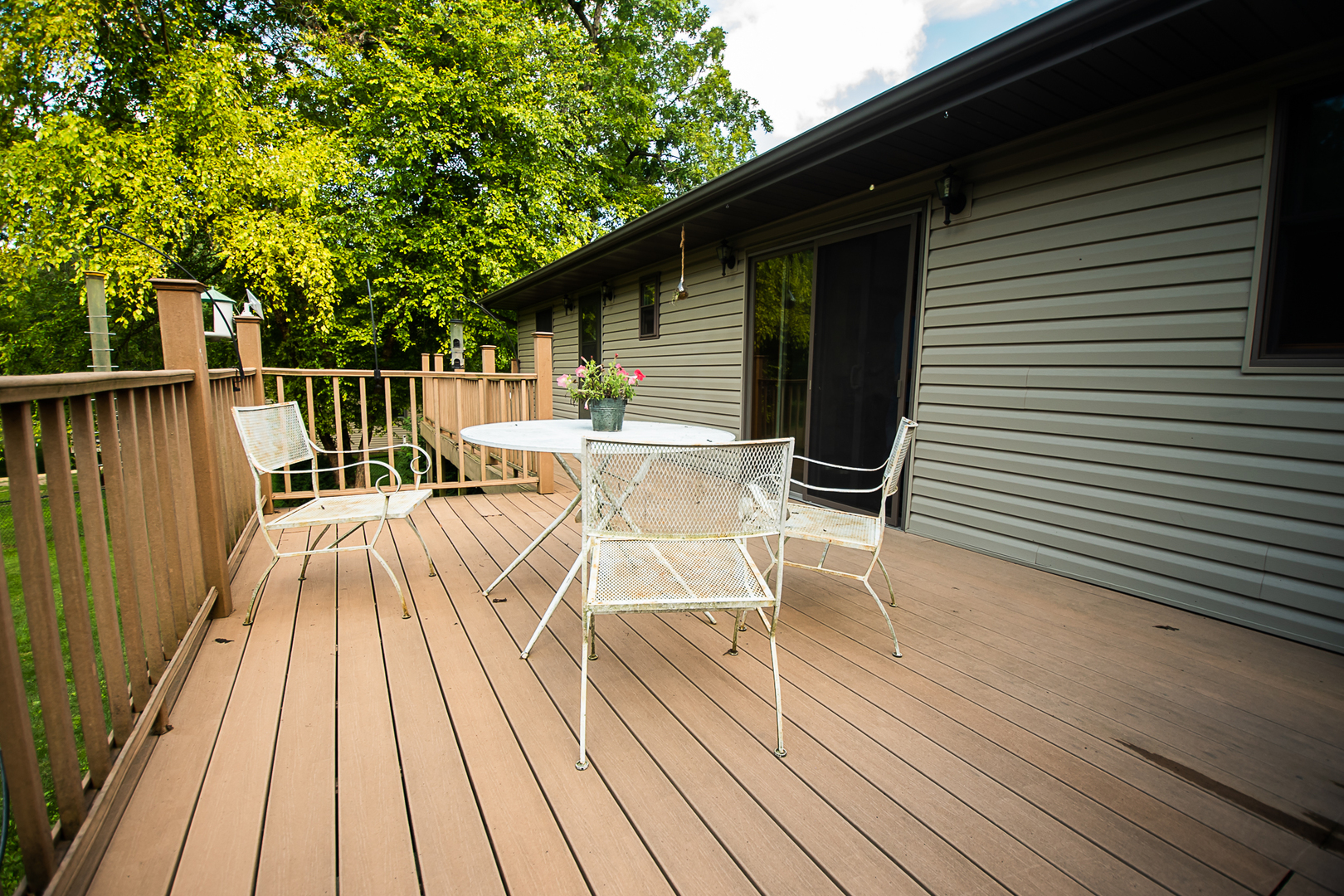 7830 Renee Rue Dixon, IL 61021 - Photo 17 of 25 a view of backyard with a deck