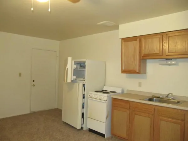 a room with storage and utility