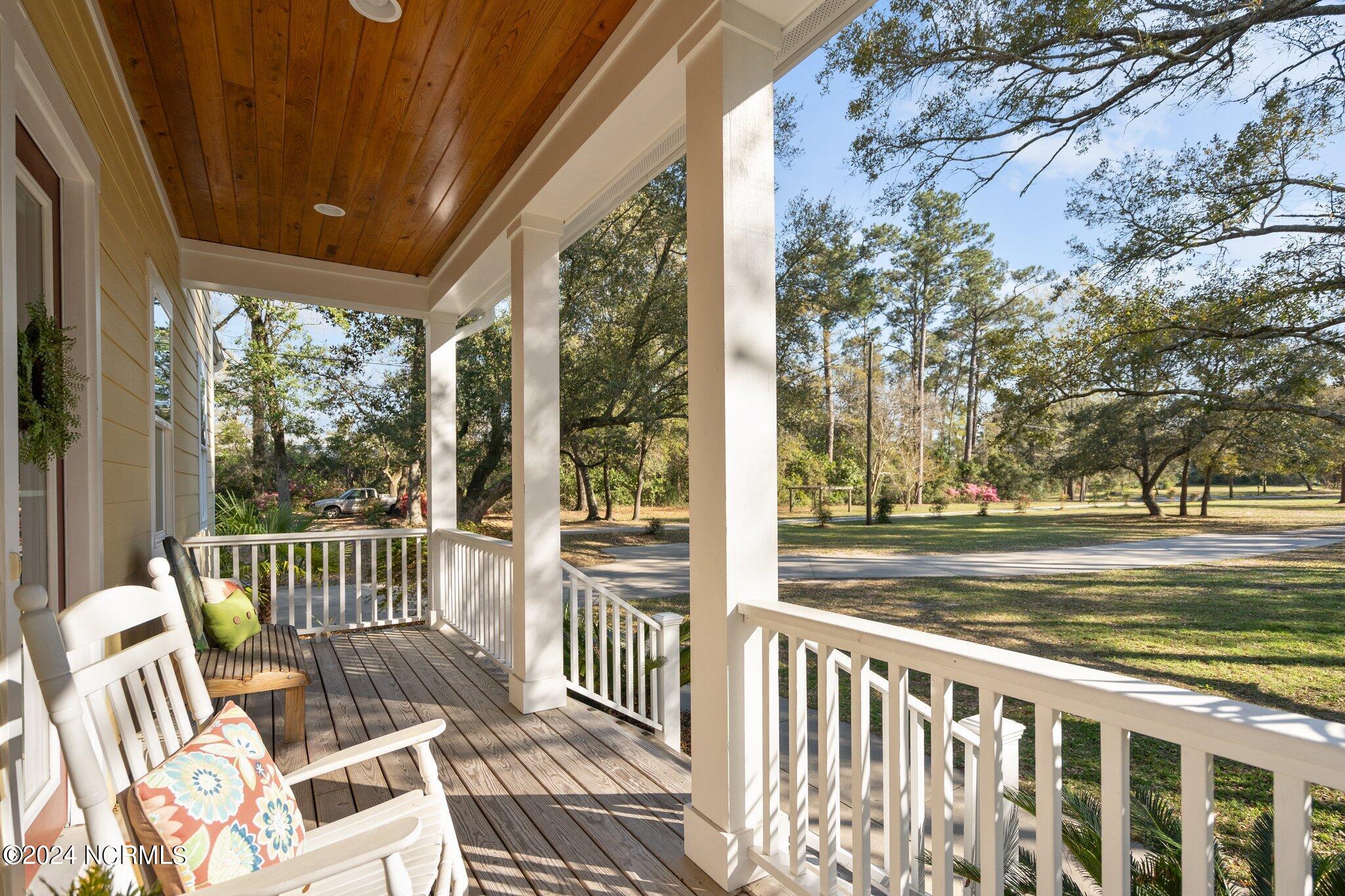 435 Trails End Road Wilmington, NC 28409 - Photo 11 of 93 Gorgeous views from the rocking chair front porch