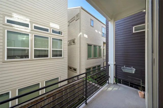a view of a house with a door