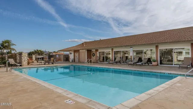 a view of a house with pool