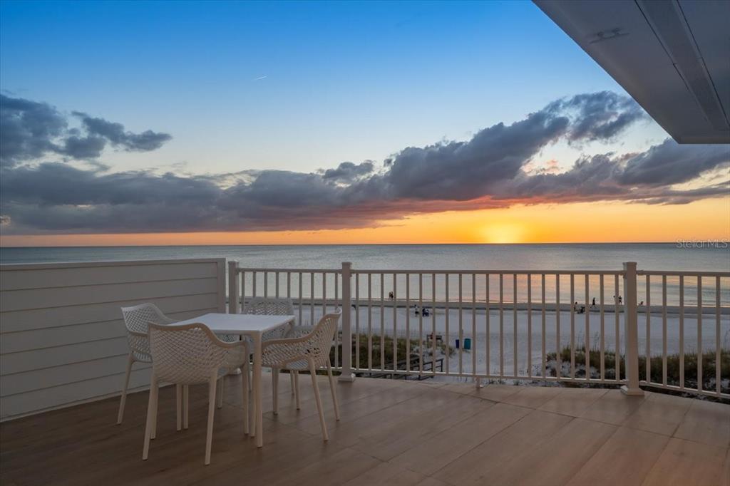 17852 Lee Avenue Redington Shores, FL 33708 - Photo 22 of 38 a view of a balcony with furniture