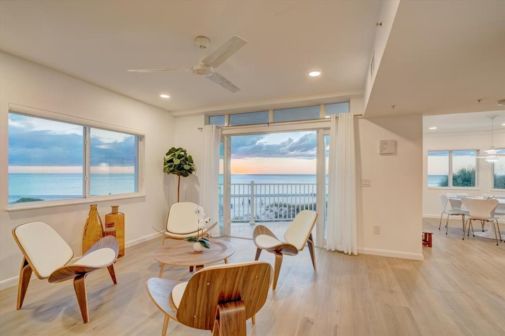 17852 Lee Avenue Redington Shores, FL 33708 - Photo 6 of 38 a living room with furniture and a large window