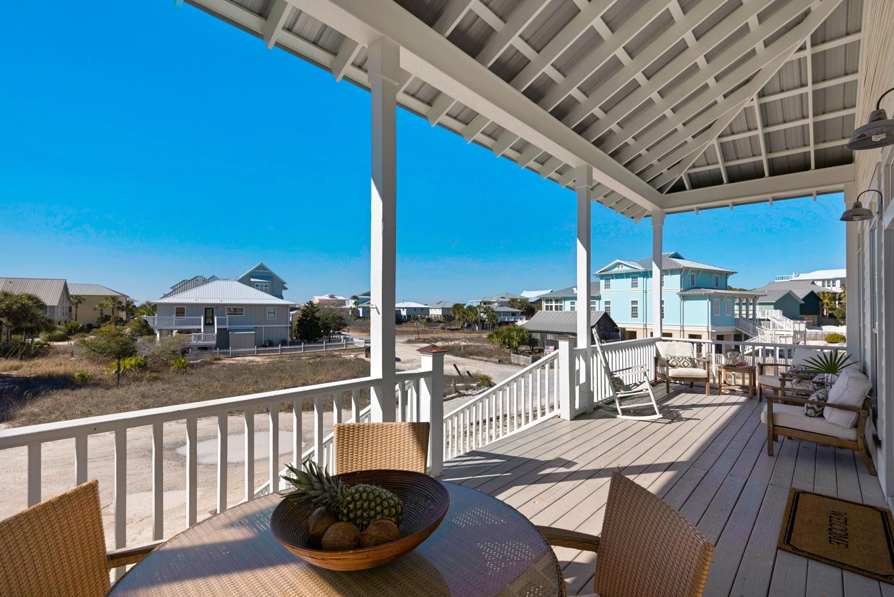 39 Sandy Lane Santa Rosa Beach, FL 32459 - Photo 4 of 87 a view of a balcony with chairs