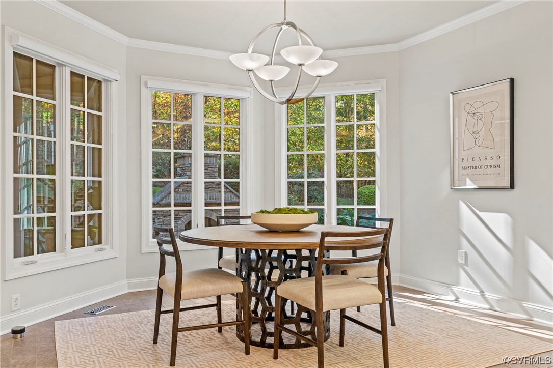 13213 Edmonton Drive Midlothian, VA 23113 - Photo 13 of 49 a dining room with furniture and window