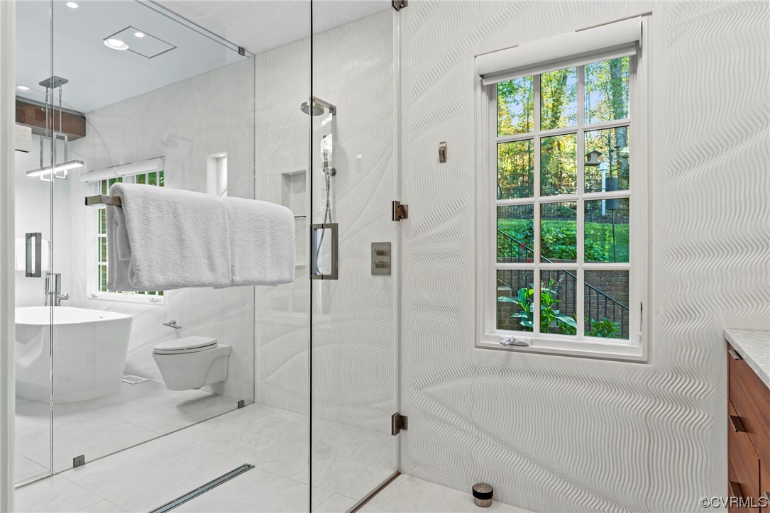 13213 Edmonton Drive Midlothian, VA 23113 - Photo 22 of 49 a bathroom with a shower and a sink