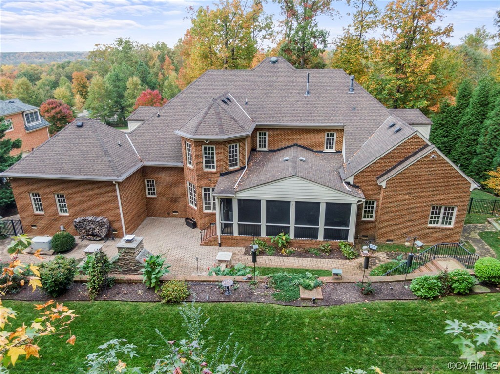 13213 Edmonton Drive Midlothian, VA 23113 - Photo 47 of 49 front view of a house with a yard