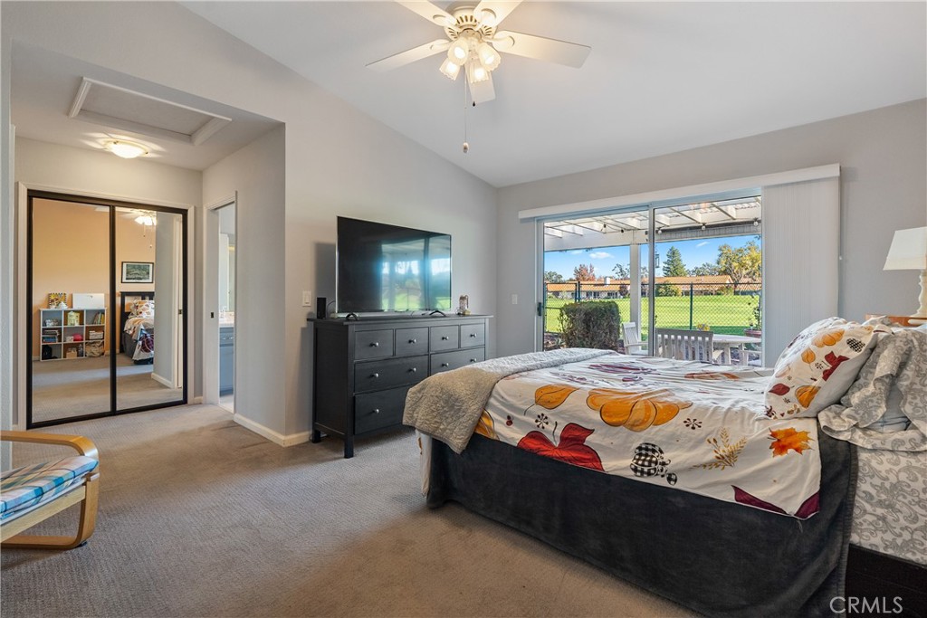 918 Inverness Drive Paso Robles, CA 93446 - Photo 15 of 38 a bedroom with bed and glass door