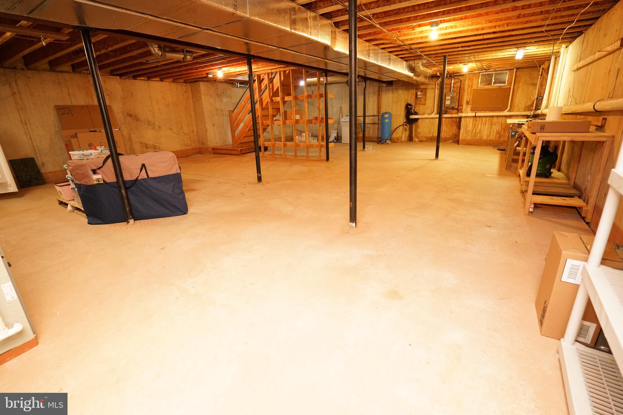 780 Forest Road Perkasie, PA 18944 - Photo 31 of 42 Full Basement with high ceilings & builco door