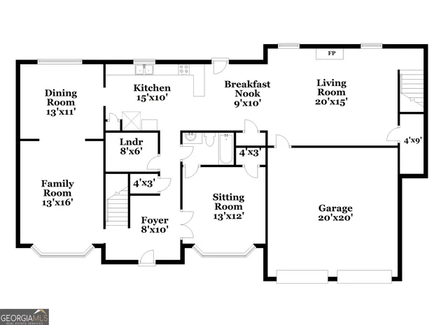 $2,555 | 6854 Fireside Lane, Atlanta, GA 30349