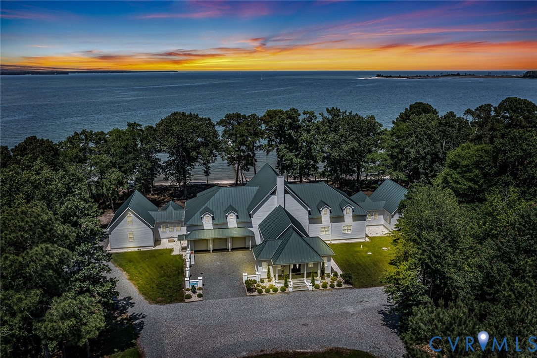 3315 Windmill Point Road White Stone, VA 22578 - Photo 49 of 49 an aerial view of a house with a yard