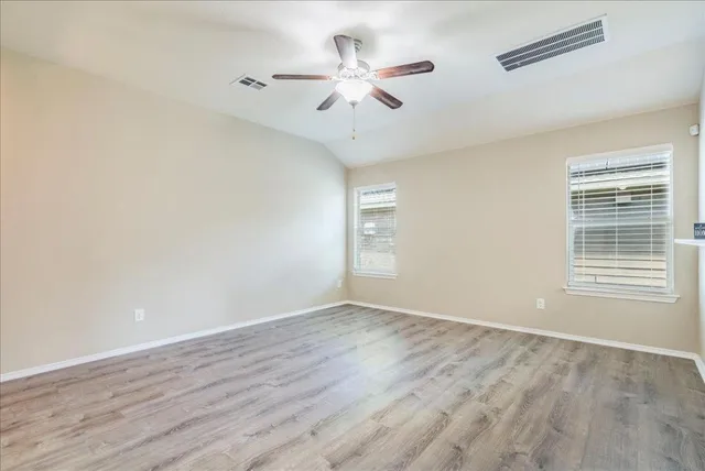 wooden floor in an empty room