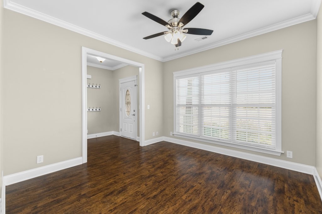 1752 John Lee Lane Murfreesboro, TN 37128 - Photo 16 of 39 an empty room with wooden floor and windows