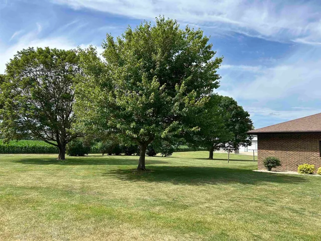 a view of a golf course