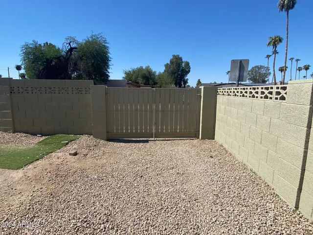 a view of a house with a patio
