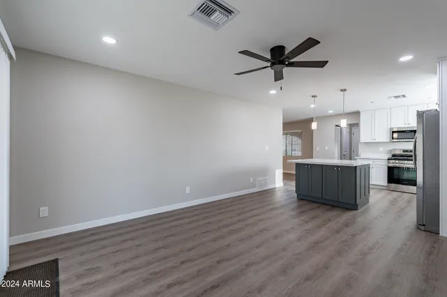 a view of white cabinets