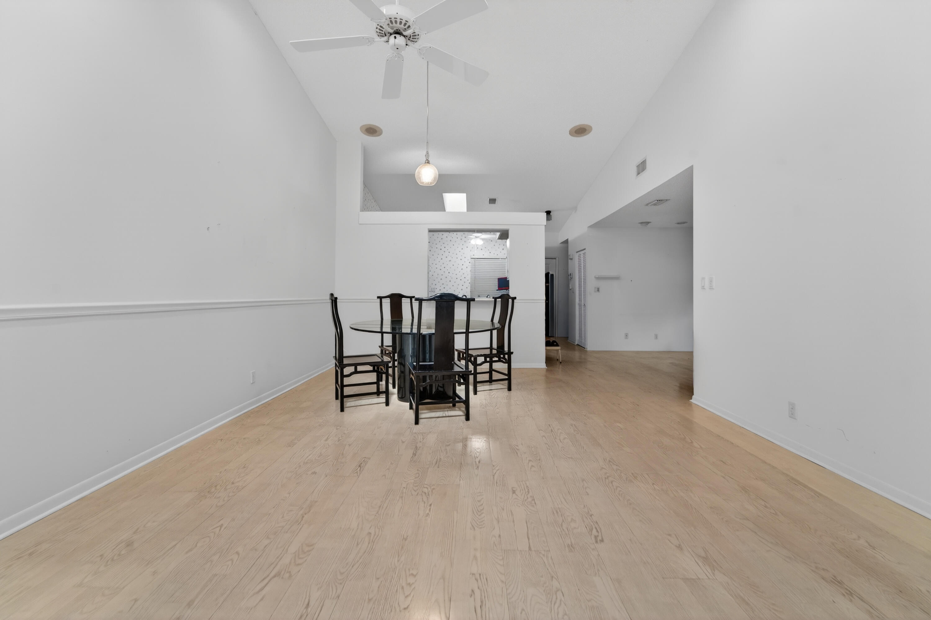 6371 Kings Gate Circle Delray Beach, FL 33484 - Photo 4 of 52 a view of livingroom with furniture and chandelier fan