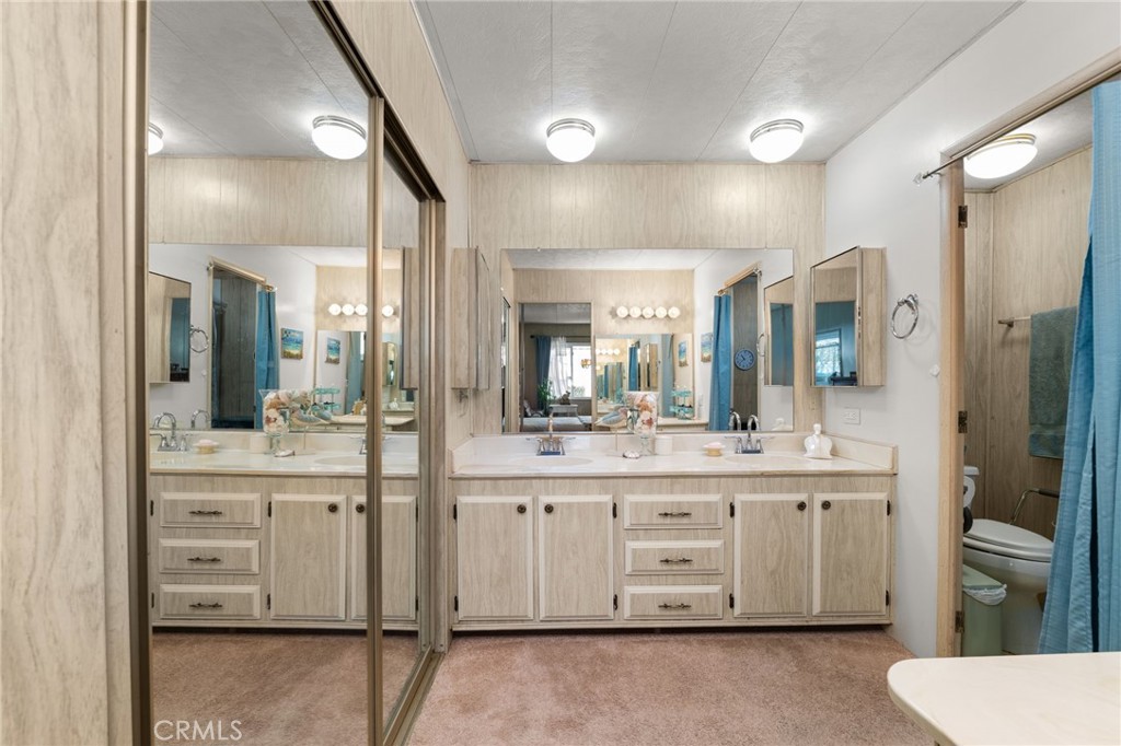 1331 Century Street Redlands, CA 92374 - Photo 19 of 35 a bathroom with a sink and a mirror