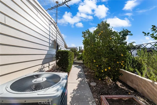 a view of outdoor space and garden