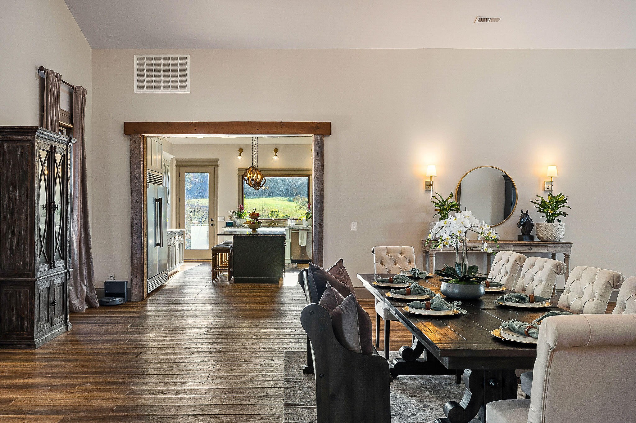 1656 Dibrell-Lucky Road McMinnville, TN 37110 - Photo 11 of 62 a living room with fireplace furniture and wooden floor