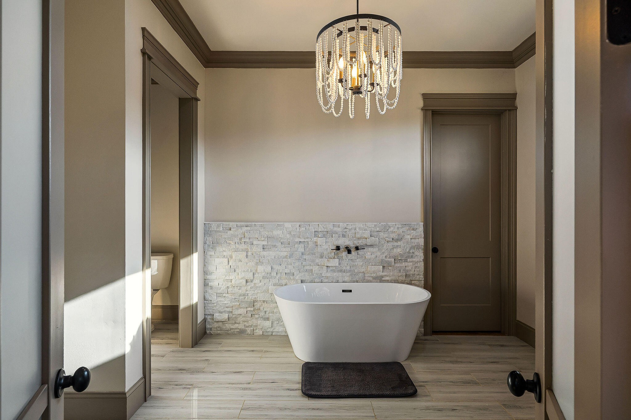 1656 Dibrell-Lucky Road McMinnville, TN 37110 - Photo 28 of 62 a view of a bathroom with a bathtub and shower