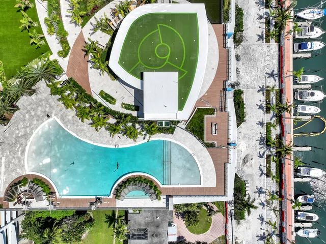 a view of a city and an ocean view