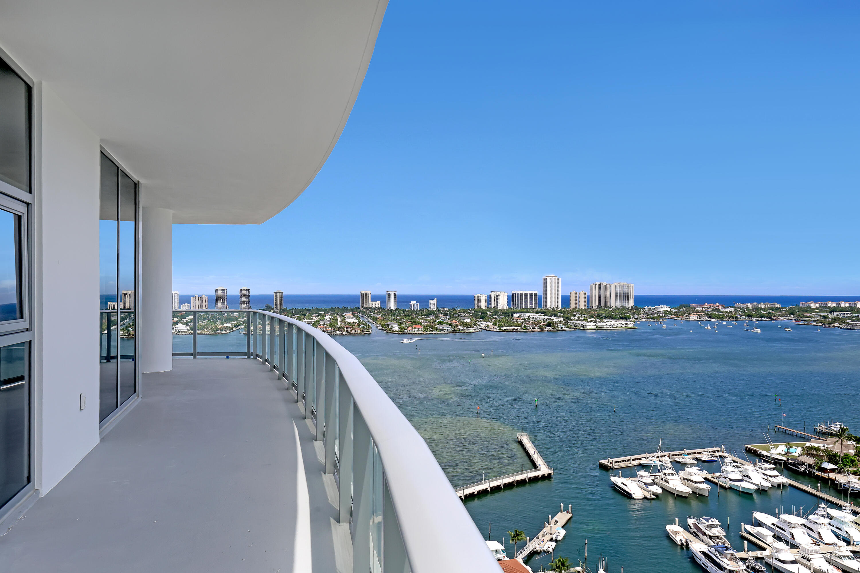 220 Lake Shore Drive, Unit N2103 Lake Park, FL 33403 - Photo 28 of 57 a view of a city and an ocean view