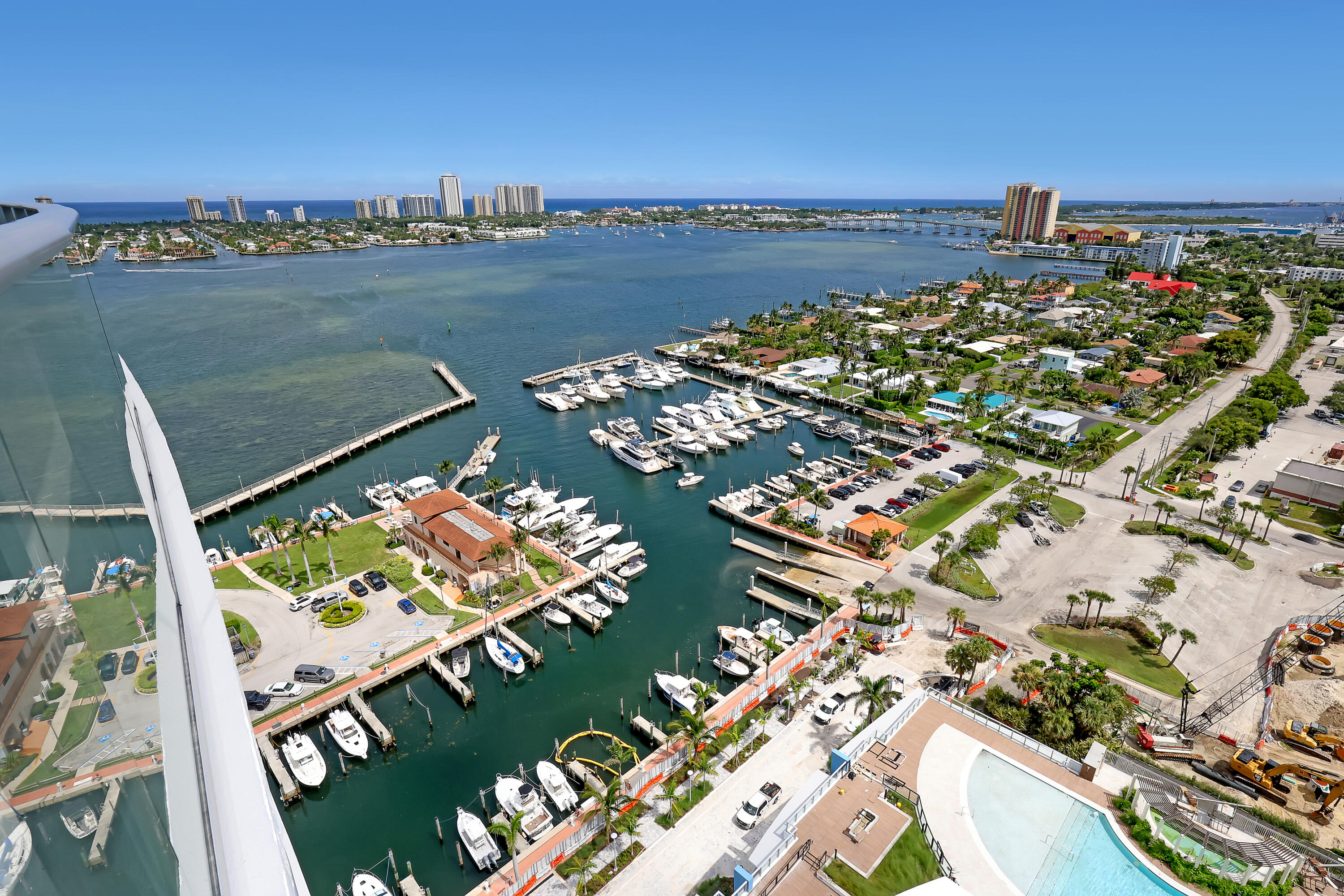 220 Lake Shore Drive, Unit N2103 Lake Park, FL 33403 - Photo 30 of 57 view of a lake with a city view