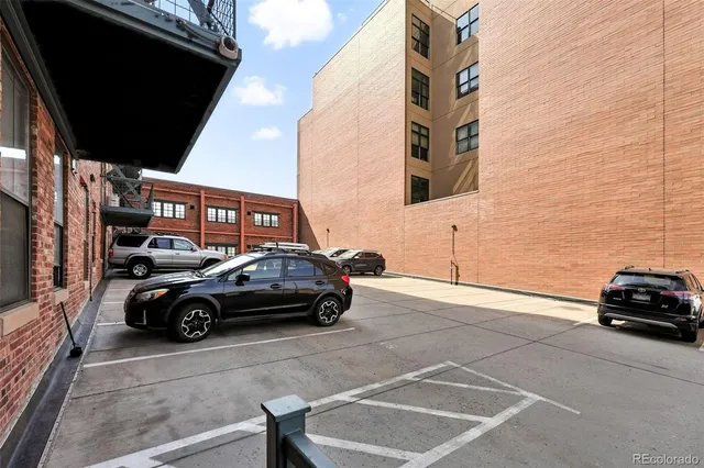 a front view of a building