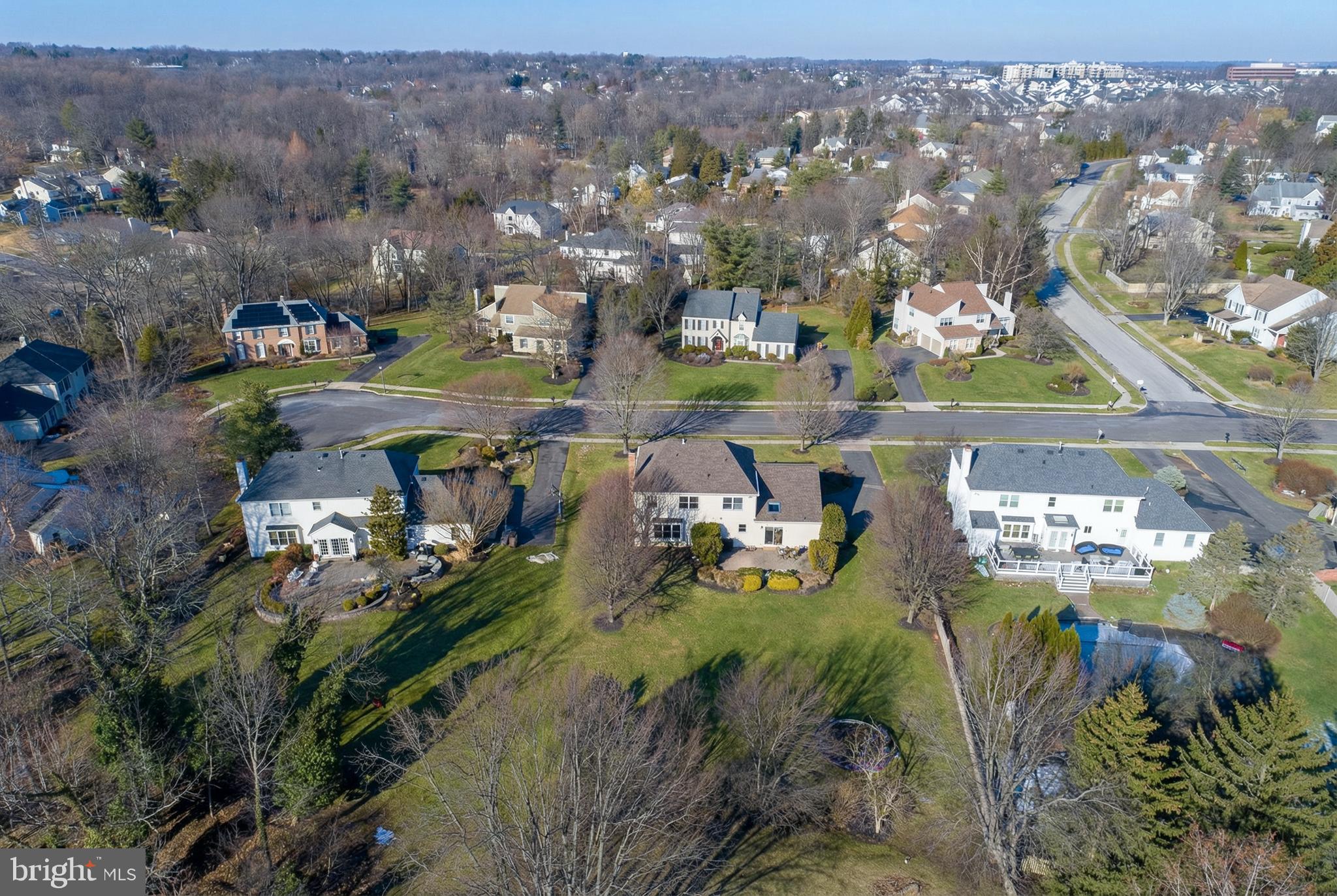 711 Signal Hill Road Dresher, PA 19025 - Photo 55 of 65 Aerial Backyard